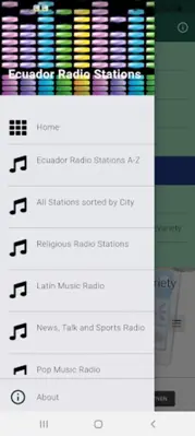 Ecuador Radio Stations android App screenshot 0